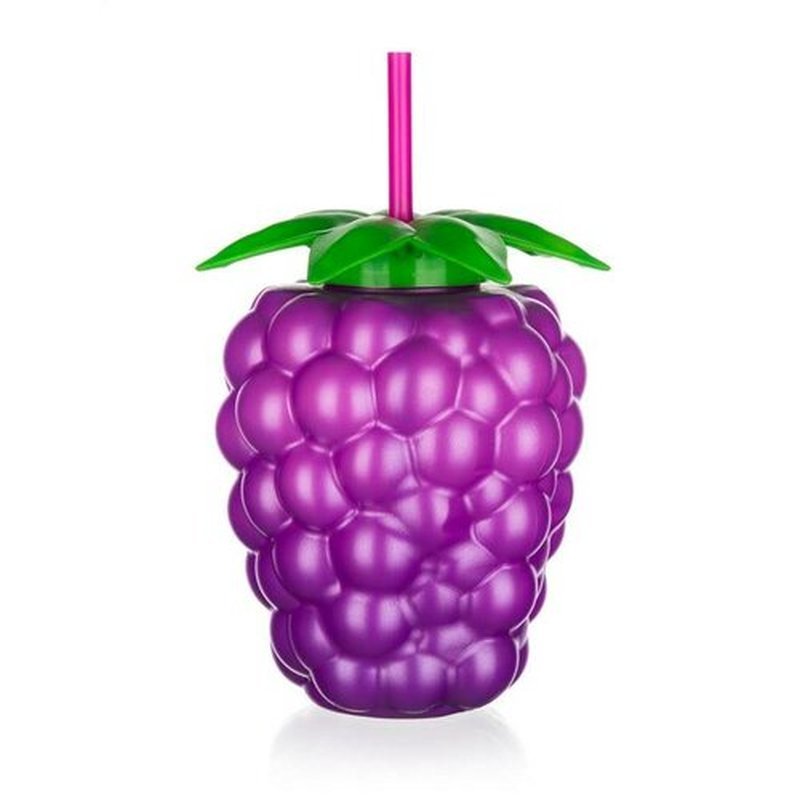 banquet-flasa-plastova-so-slamkou-blackberry-800-ml