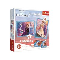 trefl-detske-puzzle-ladove-kralovstvo-2x-puzzle-memo