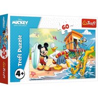 trefl-mickey-mouse-na-plazi-60-dielov-puzzle
