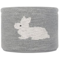 sivy-bavlneny-organizer-kindsgut-bunny-16-cm