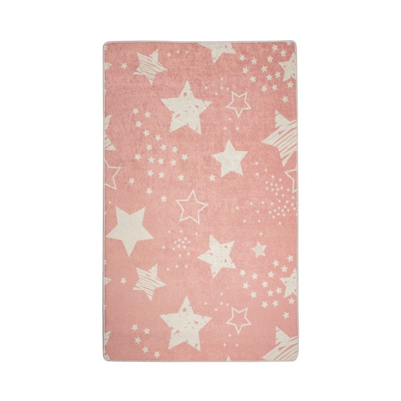 detsky-koberec-pink-stars-140-190-cm