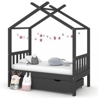 detska-postel-70x140-borovice-dekorhome-tmavosiva