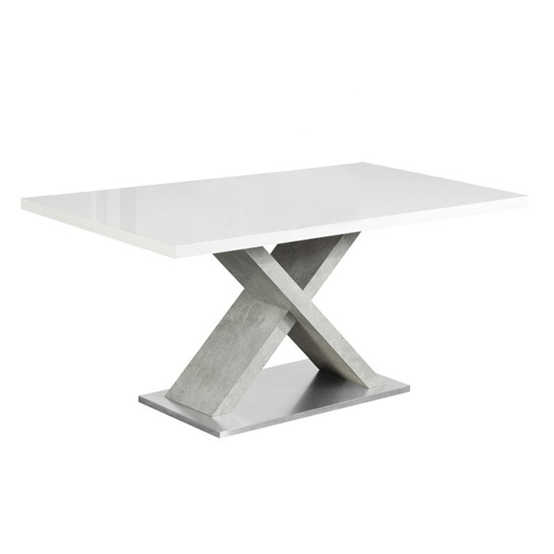 jedalensky-stol-biela-s-vysokym-leskom-hgbeton-160x90-cm-farnel